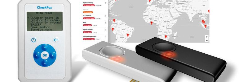 Sigfox Germany baut sein 0G-Hardwäareangebot durch Partnering weiter aus. Im Bild die Produkte CheckFox und SimplePack Plus 4.0 von Simple Hardware.