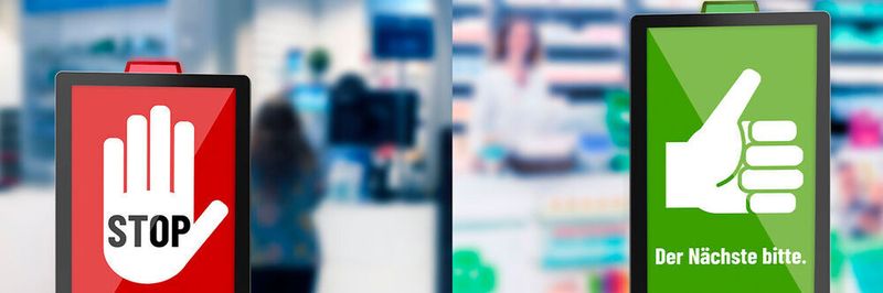 Die Signalgebung und Sicherheitshinweise des Digital Butler sind kultur- und sprachübergreifend verständlich und vermitteln den Kunden einen fairen und transparenten Ablauf.