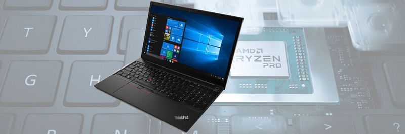 Das Lenovo Thinkpad E15 ist mit einem AMD Ryzen 4000U bestückt. Bereits angekündigte Thinkpad-Modelle mit der Pro-Version des Prozessors, die über zusätzliche Management- und Sicherheitsfunktionen verfügt, kommen nun auf den Markt.