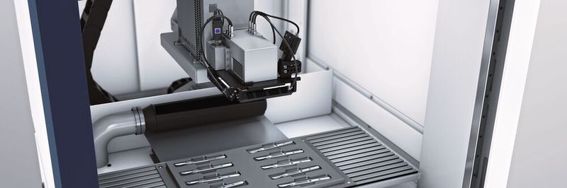 Bildverarbeitung ermöglicht eine effiziente und bereits im Markierprozess integrierte Durchführung der Qualitätskontrolle des Werkstückes vor und insbesondere nach dem Aufbringen der Laserbeschriftung.