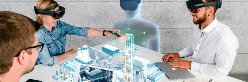 Kollaborative Anlagenplanung mit Augmented Reality.