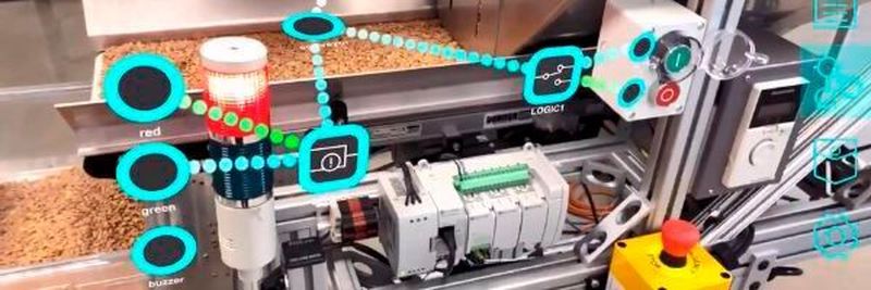 Mit der vom PTC Reality Lab entwickelten Vuforia Spatial Toolbox können Innovatoren und Forscher die Möglichkeiten des Industrial Internet of Things und des räumlichen Programmierens erkunden.