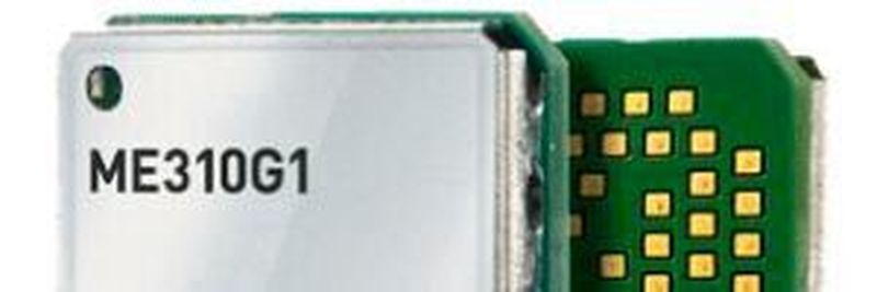 Das Modul ME310G1 zeichnet sich unter anderem durch seine geringen Abmessungen (14,3 mm x 13,1 mm x 2,6 mm) aus.