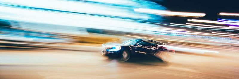 Speed ist alles - nicht nur beim Autorennen.