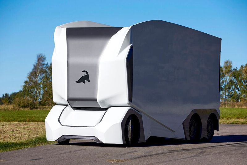 Der T-Pod von Einride fährt bereits in Schweden.