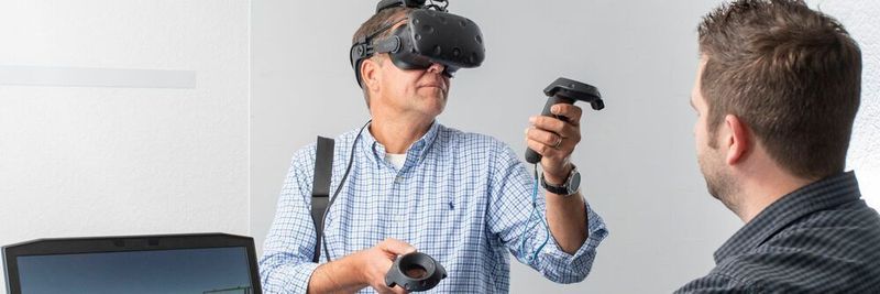 Die Benutzer bekommen via VR ein Gefühl für Bewegungsabläufe und Greifhöhen.