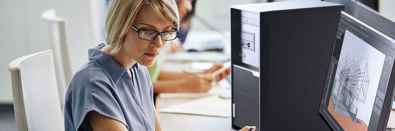 Die Workstation Veriton K8 von Acer ist mit einem Xeon- oder Core-Prozessor aus Intels Coffee-Lake-Familie bestückt. Für anspruchsvolle Workloads kann sie mit einer Quadro-RTX-Grafikkarte ausgestattet werden.