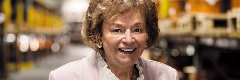 Unternehmensgründerin Ursula Ida Lapp feiert am 30. Mai ihren 90. Geburtstag .