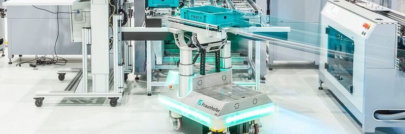 Autonom navigierende mobile Roboter sind ein Schlüsselelement für flexible Produktionen und Logistikanwendungen.