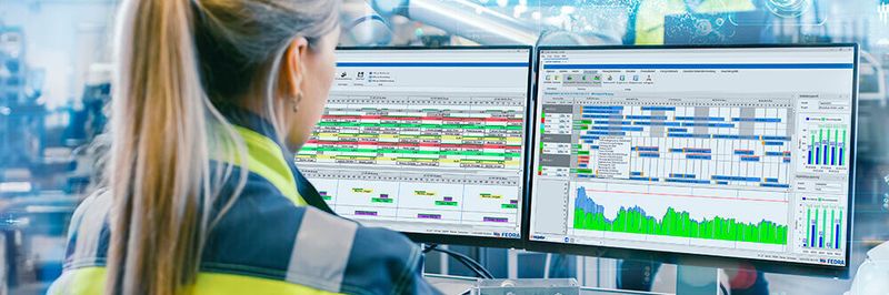 APS Fedra ist plattformbasiert und funktioniert sowohl stand-alone als auch in Kombination mit dem Manufacturing Execution System (MES) Hydra von MPDV.