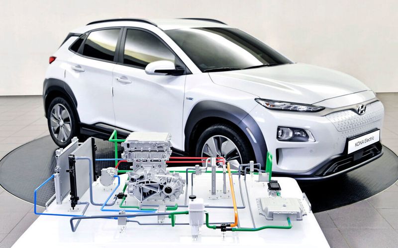 Hyundai hat die in seinen Elektrofahrzeugen eingesetzte Wärmepumpe weiterentwickelt.