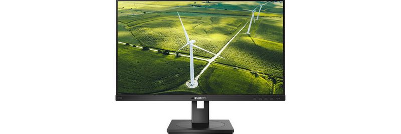 Ein Infrarotsensor im Philips 272B1G registriert, wenn sich der User vom Monitor entfernt und reduziert dann sofort die Displayhelligkeit. Das soll den Energieverbrauch um bis zu 70 Prozent senken. Zudem wird die Helligkeit des 27-Zoll-Monitors durch einen weiteren Sensor automatisch an die Umgebungshelligkeit angepasst.