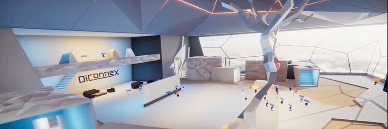 Der virtuelle Veranstaltungsraum der BIM-Schulung.