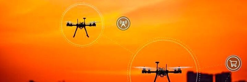 Flugdrohnen leisten nicht nur bei Pandemien Helfern Unterstützung.