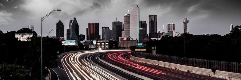 Die C-Netz-Versuche wurden in der Nähe von Dallas durchgeführt.