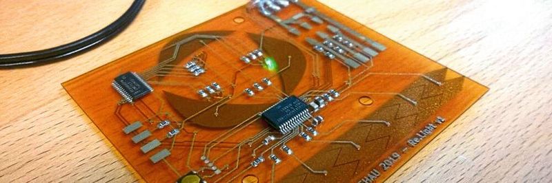 3D-gedruckter Prototyp eines 3D-Berührungssensors.