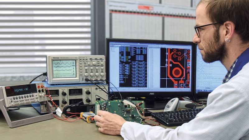 Durch die Einbindung von Standardmessgeräten in den Boundary-Scan-Prüfablauf wird die Funktion der Baugruppe geprüft und darüber hinaus die tatsächliche Stromaufnahme protokolliert. Im Fehlerfall wird bei unzulässig hoher Stromaufnahme die Versorgungsspannung schnell getrennt.