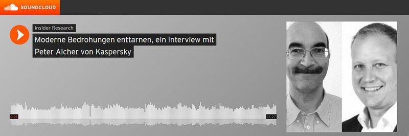 In dieser Folge des Insider-Research-Podcast spricht Oliver Schonschek mit Peter Aicher, Presales Manager bei Kaspersky.