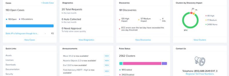 Das „Insights Dashboard“: Er vereinfacht den Support und steht den Administratoren nun auch remote zur Verfügung.