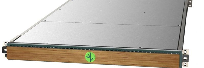 Vergleichsweise unscheinbar von außen, doch dank „Parallel ARM Node Designed Architecture“ mit revolutionärem Innenleben: Der „B1000N“-Server von Bamboo Systems.