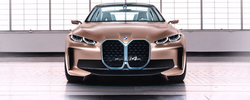Der BMW i4 – hier noch als Studie – wird eines der nächsten E-Autos von BMW. Er wird auf der Basis des Dreiers stehen.