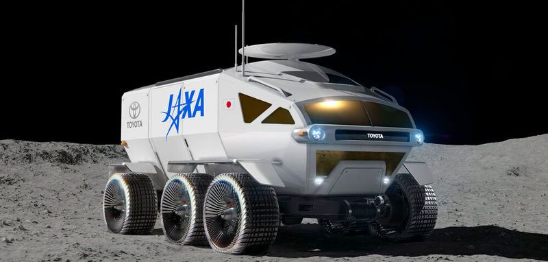 Dank der Wasserstofftechnik soll der Rover auf dem Mond eine Reichweite von mehr als 10.000 Kilometern erreichen.