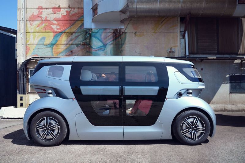Das Selbstfahr-Shuttle Pons will Saab-Nachfolgers NEVS im Rahmen eines Pilotprojekts in Stockholm praktisch einsetzen.