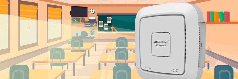 Mit dem Wireless Access Point TQm1402 zielt Allied Telesis auf preissentensive Zielmärkte wie beispielsweise das Bildungswesen.