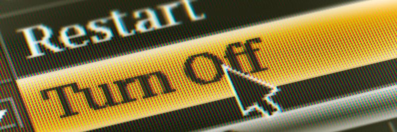 Speziell bei Remote-Zugriffen auf Host-PCs kann es sinnvoll sein, ein Herunterfahren der Host-Systeme zu verhindern.