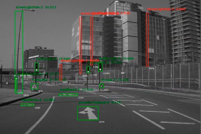 Die Mobileye-Systeme können das Umfeld erfassen und Objekte sowie Markierungen erkennen.