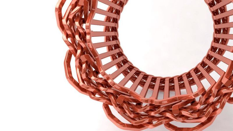 Die Technologie: additiv gefertigter Hairpin-Traktionsmotor.