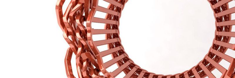 Die Technologie: additiv gefertigter Hairpin-Traktionsmotor.