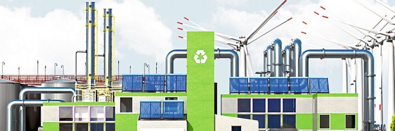 Die umweltfreundliche Fabrik der Zukunft.