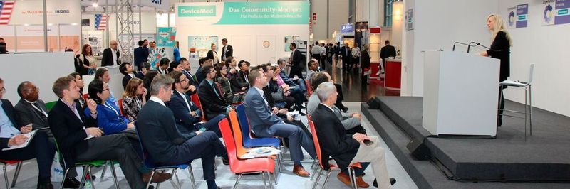 Insgesamt rund 40 Vorträge wird es auf dem Compamed Suppliers Forum by Devicemed 2020 zu hören geben. Interessenten können bis 28. August Vortragsvorschläge einreichen.