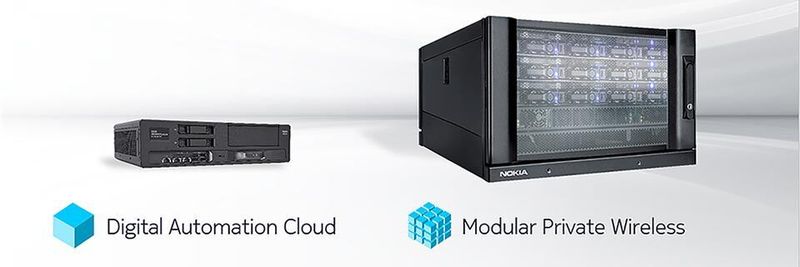 Nokias 5G-SA-Lösungen umfassen die Digital Automation Cloud, ein Plug-and-play-System mit Automatisierungsfunktionen, und Modular Private Wireless.