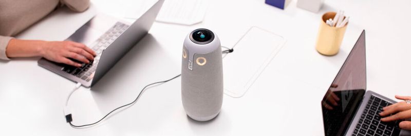 Mit Meeting Owl Pro erscheint eine Videokonferenzlösung im Eulen-Design.