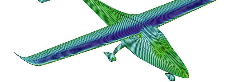 Die Software Solidworks Flow Simulation vereinfacht und beschleunigt die Entwicklung optimal aerodynamischer Formen und Strukturen.