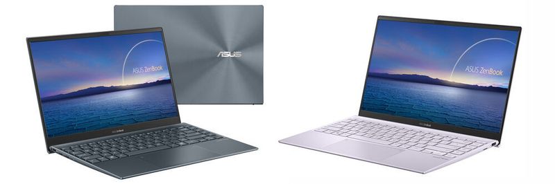 Die neue Generation des Zenbook 13 und 14 von Asus ist dünner und leichter geworden; die Geräte sind 13,9 mm schmal. Das Zenbook 13 wiegt 1.150 Gramm, das etwas größere Zenbook 14 ist zehn Gramm schwerer.