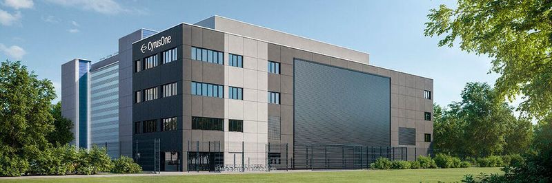 Das von Cyrusone geplante Rechenzentrum „Frankfurt IV“ in Sossenheim.