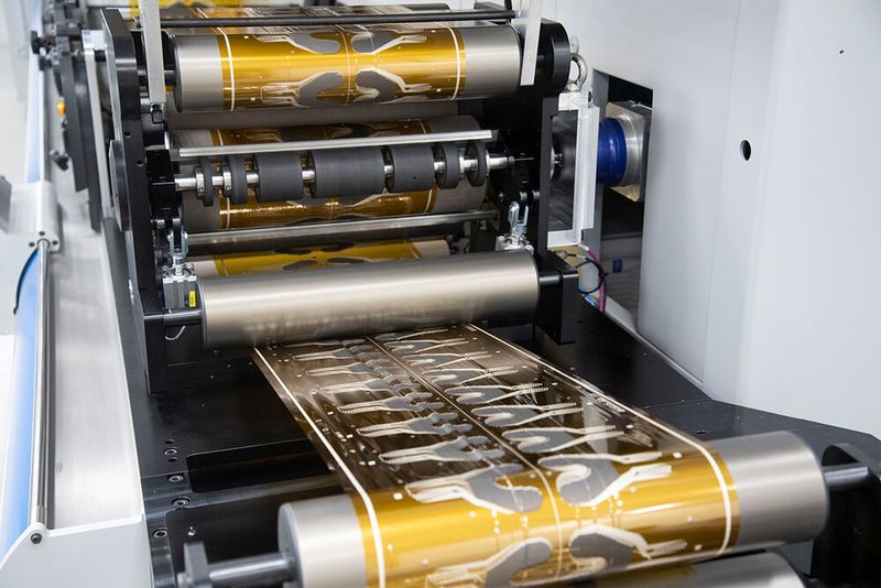 Innovation Lab und Heidelberger Druckmaschinen haben einen Prozess entwickelt, um Sensoren zu drucken.
