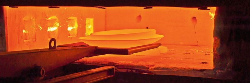 AM-Lock-Paletten sind bis 650°C wärmebeständig. So können gedruckte Teile ohne vorgängige Trennung von der Palette direkt in den Glühofen.