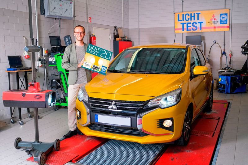 Der Botschafter für den Licht-Test 2020: Marco de Longueville ist auch beruflich mit dem Kfz-Gewerbe verbunden.