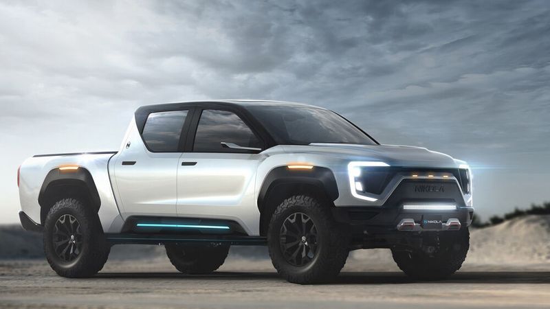 Nikola will den Badger als batterieelektrisches Auto und wahlweise mit Brennstoffzelle anbieten.