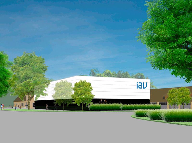 So soll das neue Testzentrum von IAV in Heimsheim aussehen.