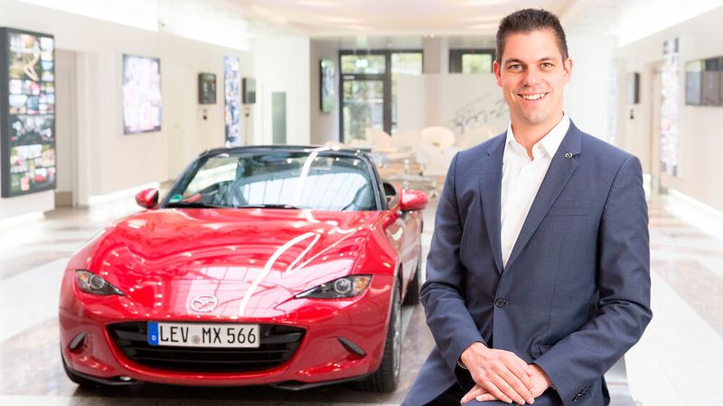 Ab dem 1. September ist Felix Gebhart der neue Vertriebschef von Mazda Deutschland.