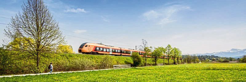 Sechs neue Züge der Schweizerischen Südostbahn AG pendeln seit Mitte 2019 zwischen Luzern und St. Gallen.