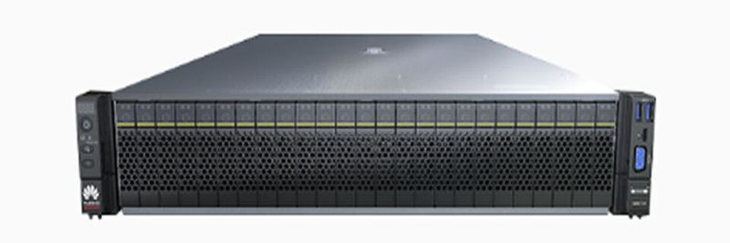 Das für SAP HANA zerfitizierte System ist das Modell „Huawei Fusionserver Pro 2488H V6“, ein 4-Sockel-Rack-Server auf 2 Höheneinheiten.