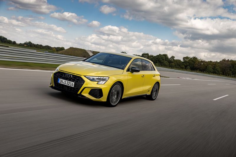 Audi zeigt seinen neuen S3 Sportback.