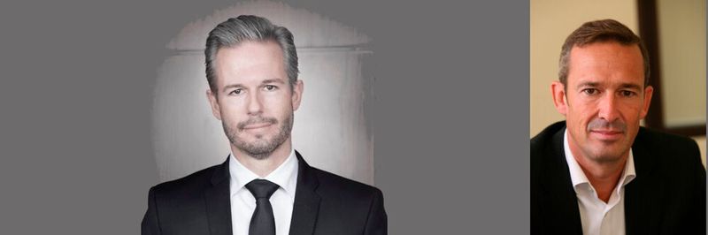 Der Arrow-Manager Jesper Trolle (l.) tritt die Nachfolge von Olivier Breittmayer als CEO von Exclusive Networks an.