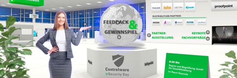 Zum ersten Mal fand der Security Day von Controlware virtuell statt. Die Teilnehmer erwarteten Einblicke in die neusten Entwicklungen, Praxis-Knowhow und Lösungen rund um die IT-Security, ganz im Zeichen des Business-Continuity-Managements.